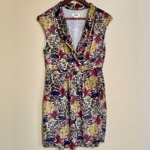 Molly Bracken Multicolor Floral Midi Dress